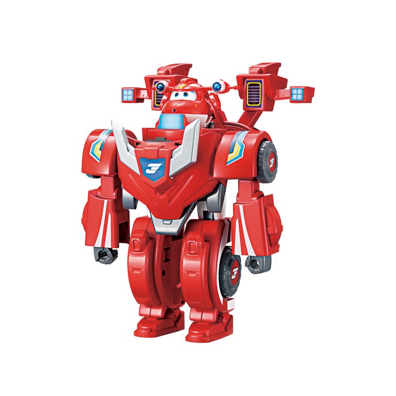 Super Wings Season 7 Team Speed Squad Robotic Suits JETT/DIZZY/JEROME/GOLDEN BOY