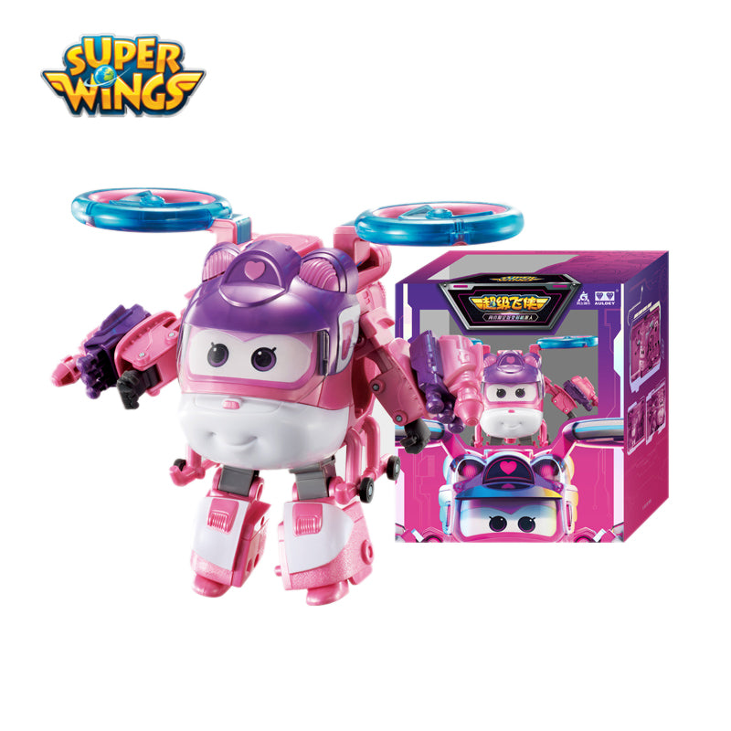 Super Wings Season 7 Limited Edition Big Transforming JETT/DIZZY
