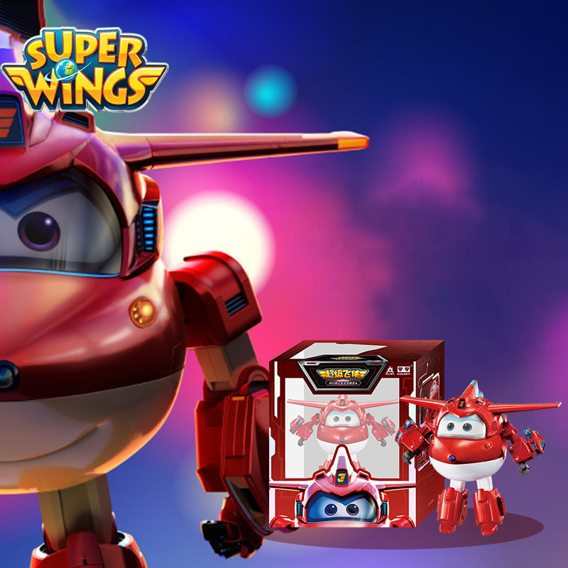 Super Wings Season 7 Limited Edition Big Transforming JETT/DIZZY