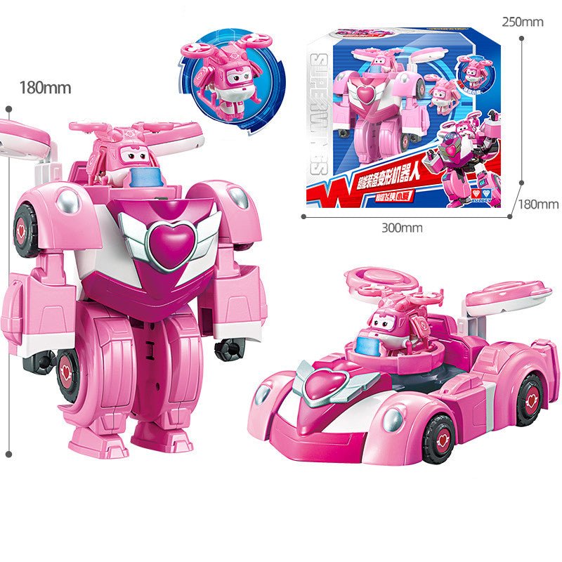 Super Wings Season 7 Team Speed Squad Robotic Suits JETT/DIZZY/JEROME/GOLDEN BOY