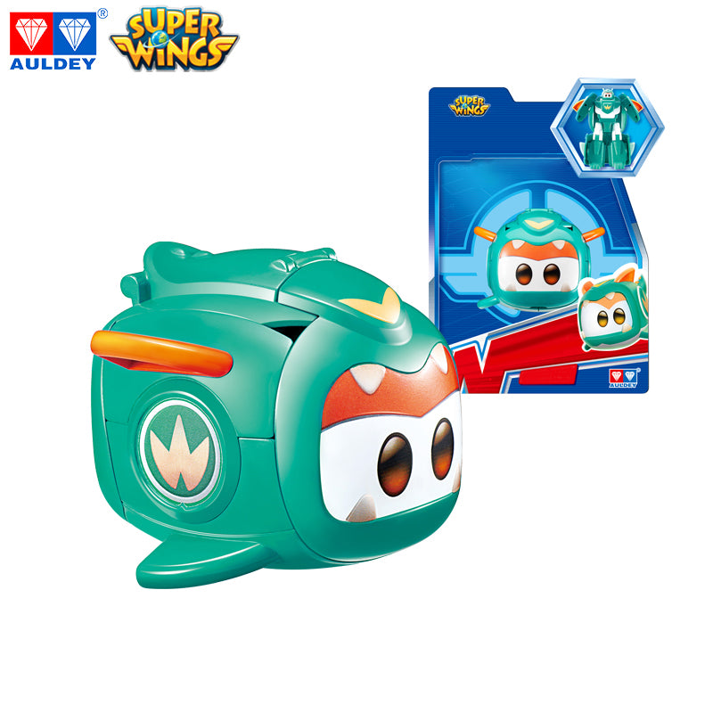 Super Wings Season 7 Transforming Pets JETT/DIZZY/GOLDEN BOY/TINO Action Figures