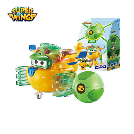 Super Wings Season 6 Transforming JETT/DIZZY/DONNIE/PAUL with Energy Ball