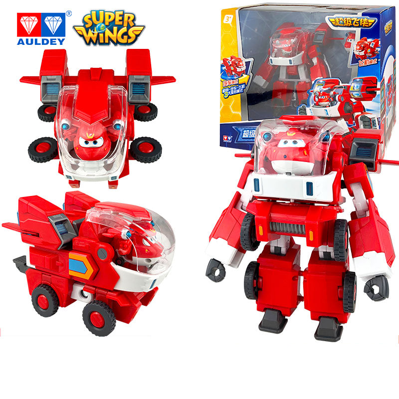 Super Wings Season 5 Supercharged Robot Suits JETT/DONNIE Action Figures