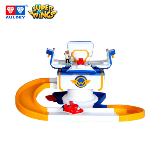 Super Wings Season 1 Runway Connected Tower Playset, Mini Figures Included