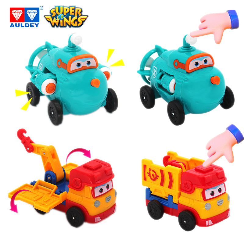 Super Wings Season 3 Mini Team Vehicles Transforming Toy WILLY/SPARKY/REMI/ROVER