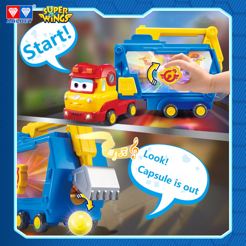 Super Wings Season 6 Lucky Ball Mixer REMI with Sound Light