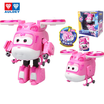 Super Wings Season 4 Supercharged JETT/DONNIE/DIZZY/PAUL/CRYSTAL/MIRA with Light Sound