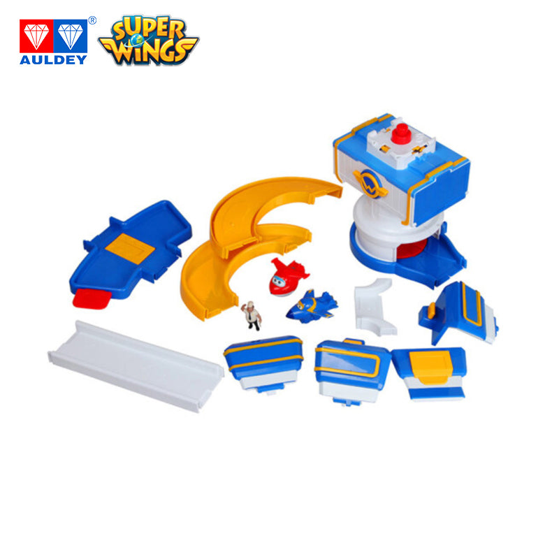 Super Wings Season 1 Runway Connected Tower Playset, Mini Figures Included