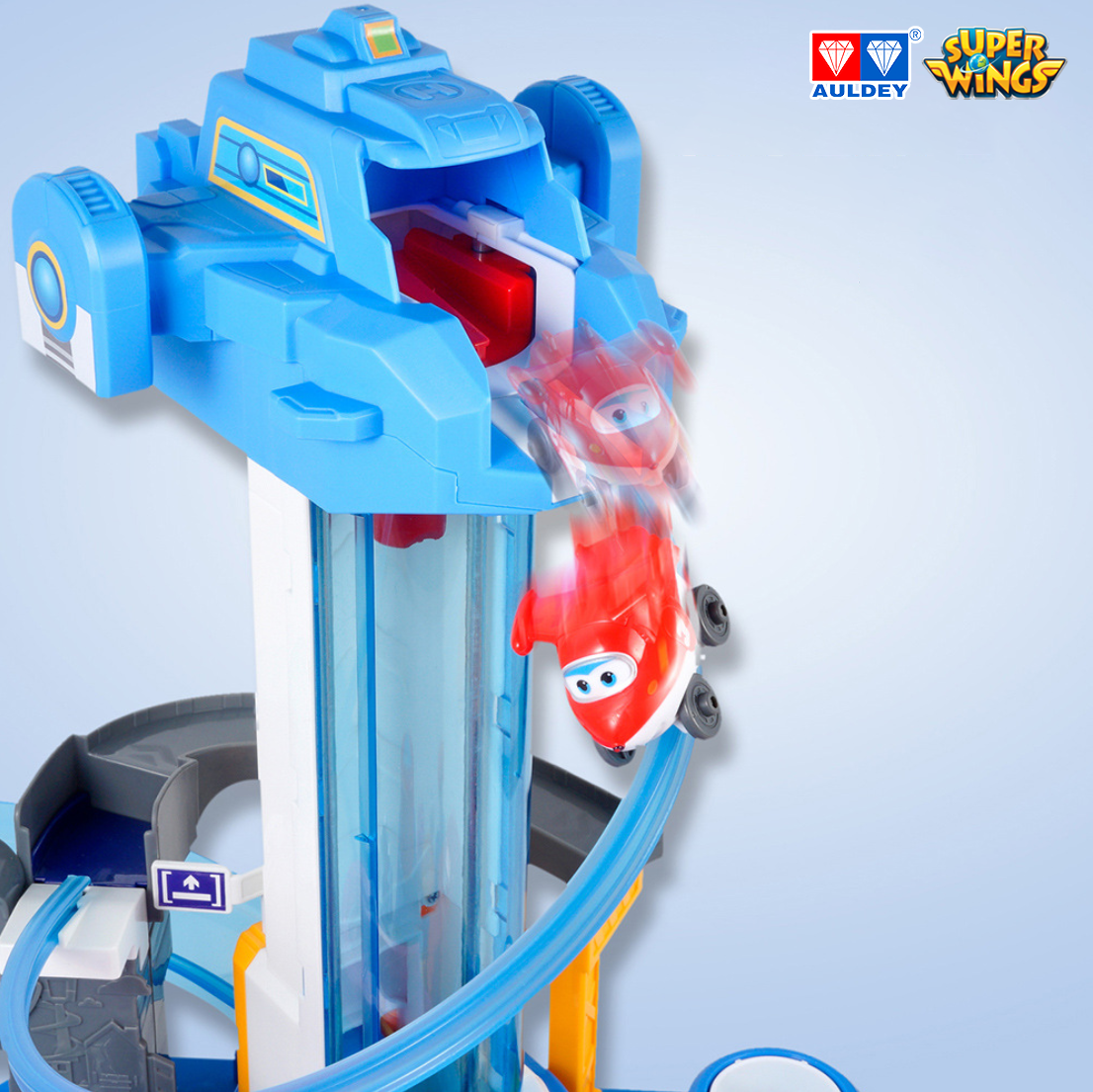 Super Wings Season 4 World Airport Playset with Mini Figures