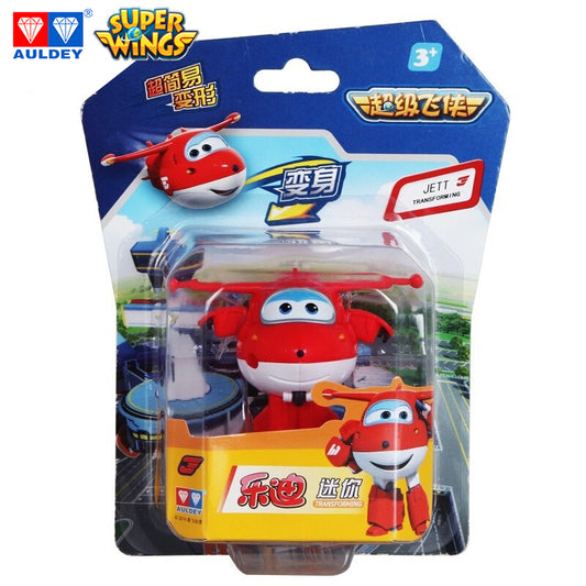 Super Wings Season 1 Mini Robot Transforming Toy JETT/DIZZY/DONNIE/JEROME/PAUL/MIRA/ASTRA