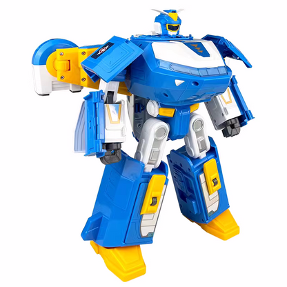 Super Wings Season 6 World Robot with Sound Light, Mini Figures Included