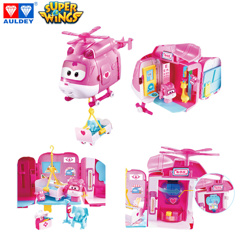Super Wings Season 7 DIZZY'S Rescue Playset with Mini figures