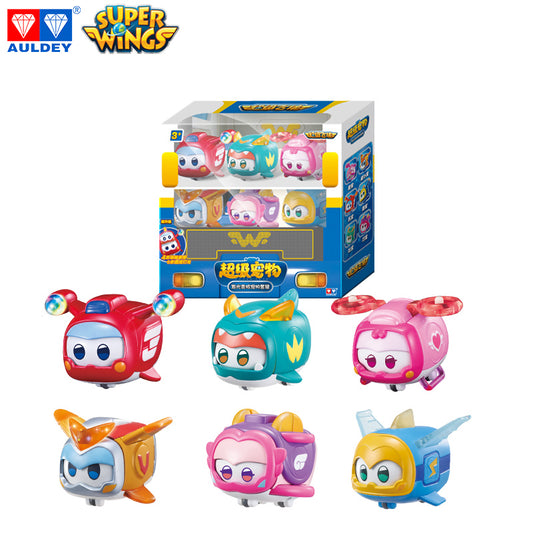 Super Wings Season 7 Super Pets 6 Pack Collection Action Figures