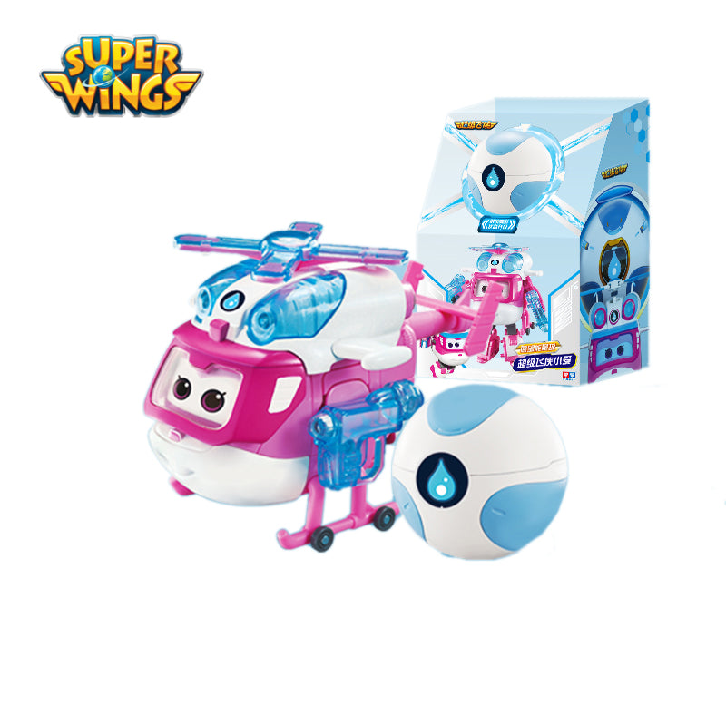 Super Wings Transformable aeroplano Supercharged Dizzy, altezza circa 12,7 cm, Figura d'azione 2 in 1, aeroplano giocattolo e figura robotica per bambini e bambine a partire da 3 anni Super Wings Transformable aeroplano Supercharged Dizzy, altezza circa 12,7 cm, Figura d'azione 2 in 1, aeroplano giocattolo e figura robotica per bambini e bambine a partire da 3 anni