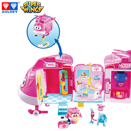 Super Wings Season 7 DIZZY'S Rescue Playset with Mini figures