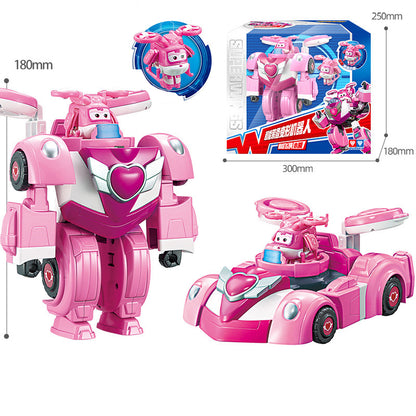 Super Wings Season 7 Team Speed Squad Robotic Suits JETT/DIZZY/JEROME/GOLDEN BOY