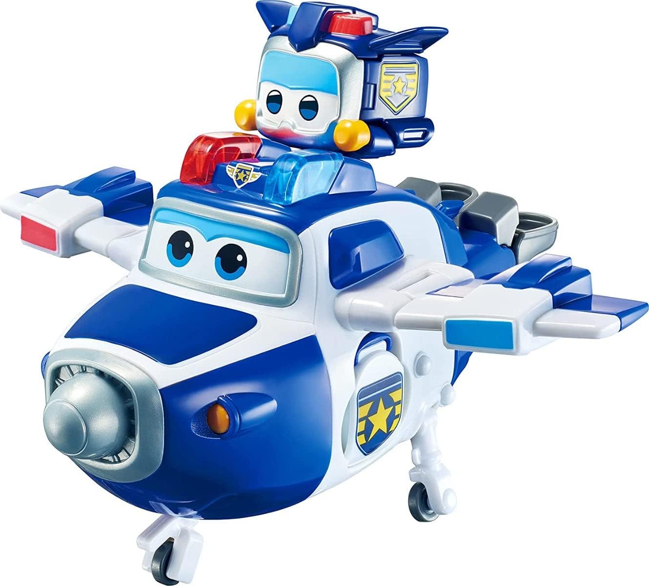Clean main product image - Super Wings Season 5 Supercharged Paul with Super Pet