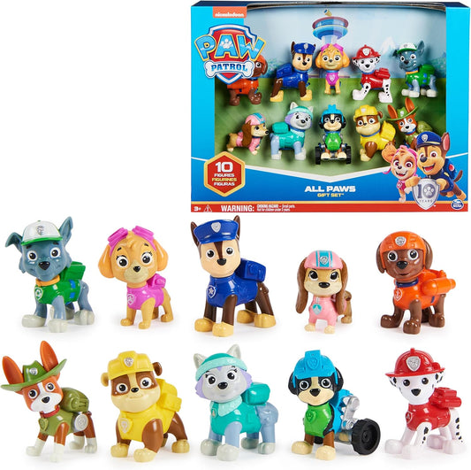 Paw Patrol, 10th Anniversary Ultimate Gift Set, Celebrate a Decade of Heroic Pups!