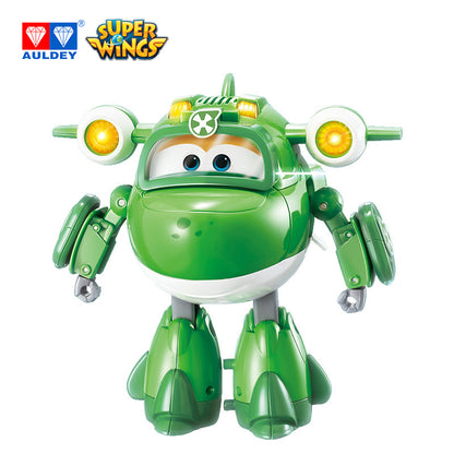 Super Wings Season 4 Supercharged JETT/DONNIE/DIZZY/PAUL/CRYSTAL/MIRA with Light Sound