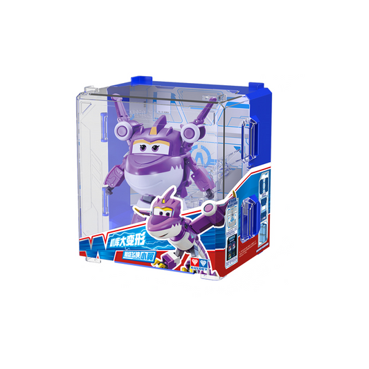 Super Wings Season 8 Electric Heroes Big Transforming SALLY/TRAVER/GOLDEN GIRL/MARTY/LUCIE/TAKI/TIKI