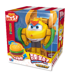 Super Wings Golden Boy - Burger model 790131A retail package