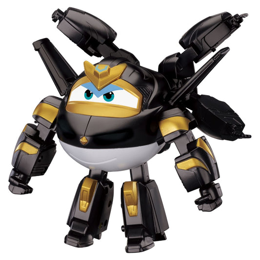 Super Wings Season 10 Dark Golden Boy transforming robot by Auldey