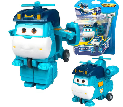 Super Wings Shine mini transforming toy with retail packaging