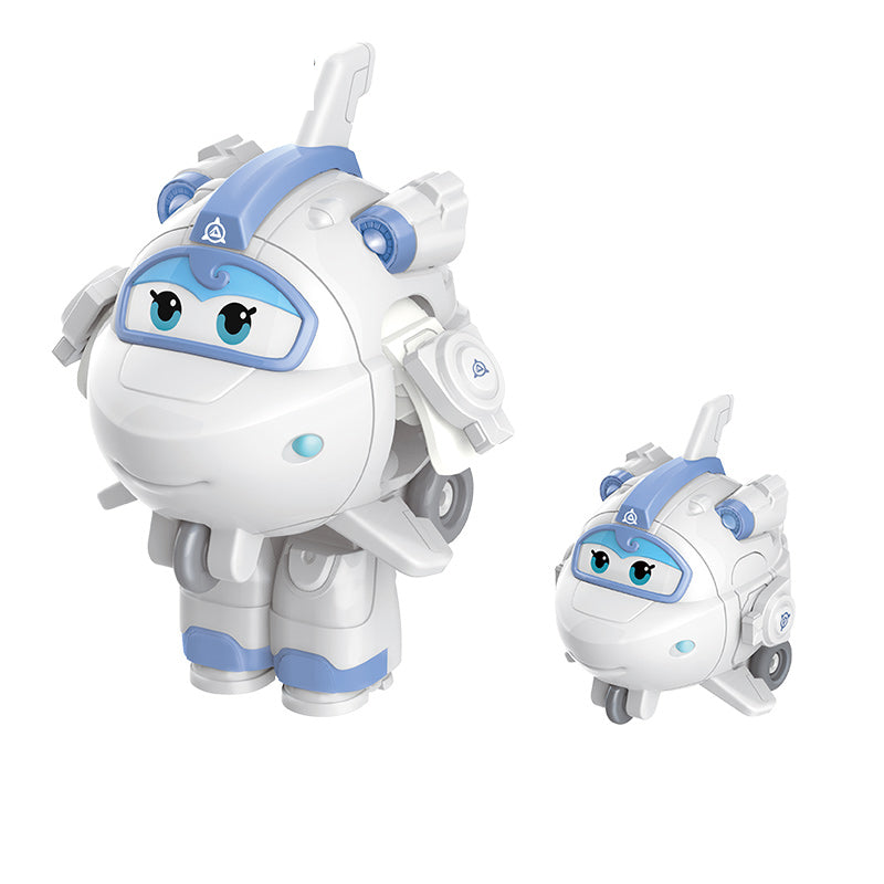 Super Wings Season 4 Mini Supercharged Robot JETT/DONNIE/DIZZY/ASTRA/MIRA/PAUL Astra - original product photo without promotional overlays