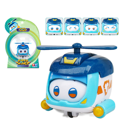 Super Wings Season 7 Super Pets TINO/SHINE/ELLIE/JEROME/GOLDEN BOY Shine - original product photo without promotional overlays