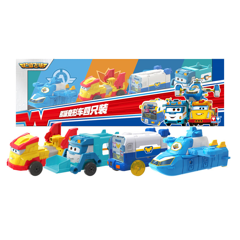 Clean main product image - Super Wings Season 7 Mini Team Vehicles