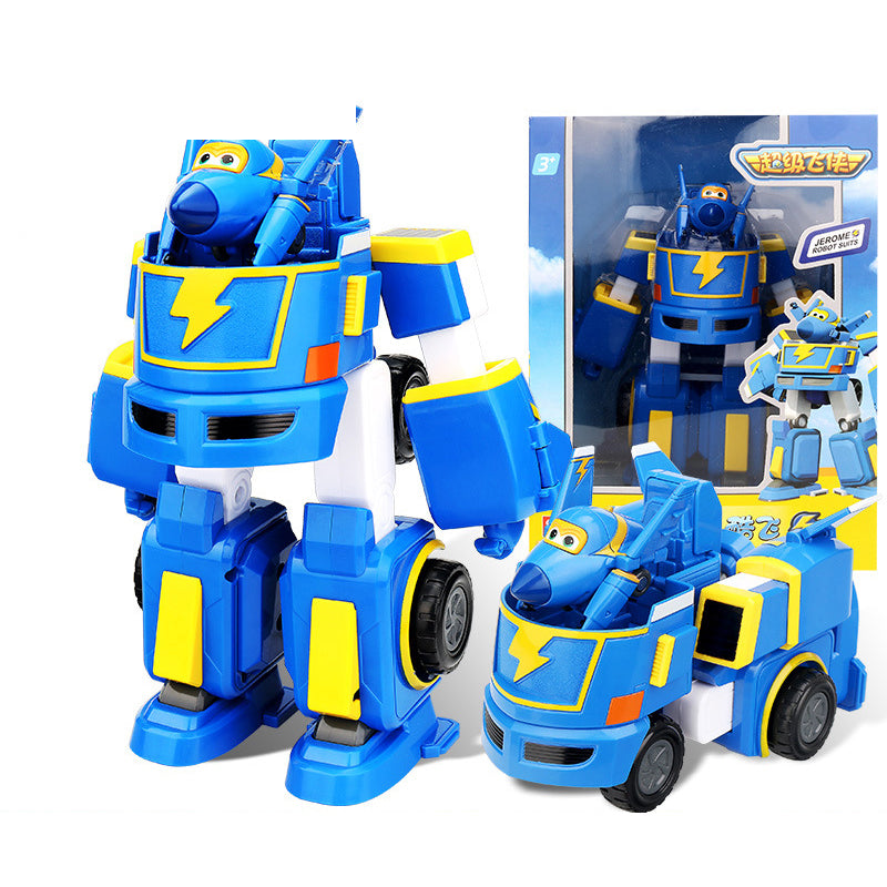 Clean main product image - Super Wings Season 2 Jerome Stunt Bot