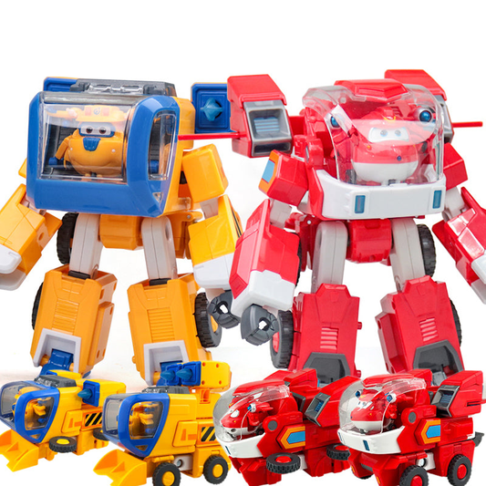 Clean main product image - Super Wings Supercharged Robot Suits