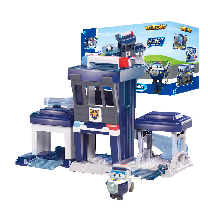 Clean main product image - Super Wings Paul Police Station