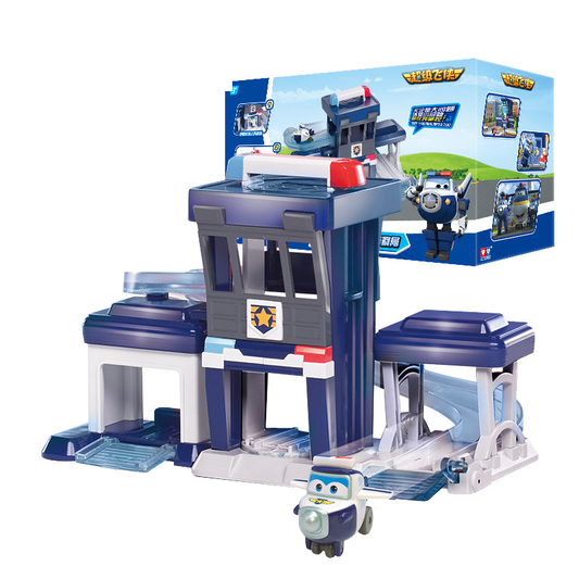 Clean main product image - Super Wings Paul Police Station