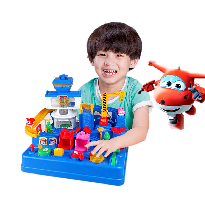 Clean main product image - Super Wings World Airport Playset