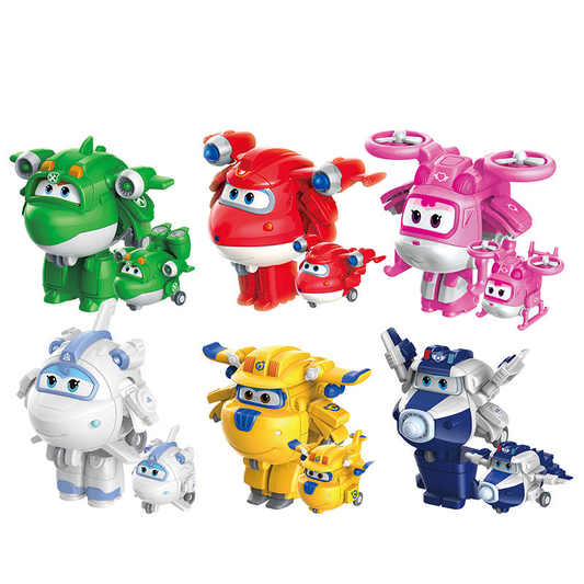 Clean main product image - Super Wings Mini Supercharged Robots