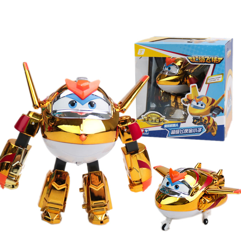 Clean main product image - Super Wings Big Golden Boy Sunny Leo