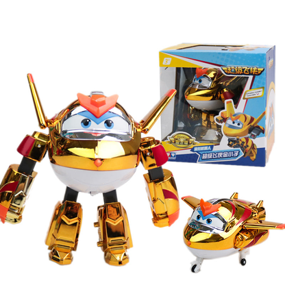 Clean main product image - Super Wings Big Golden Boy Sunny Leo