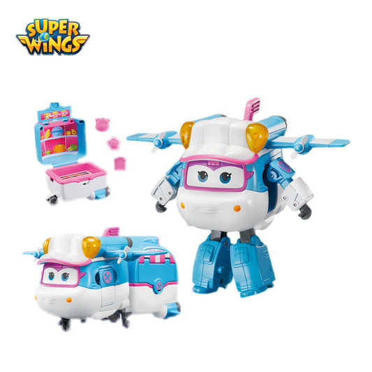 Super Wings Season 6 Big Dinosaur Transforming TINO main image with Super Wings logo