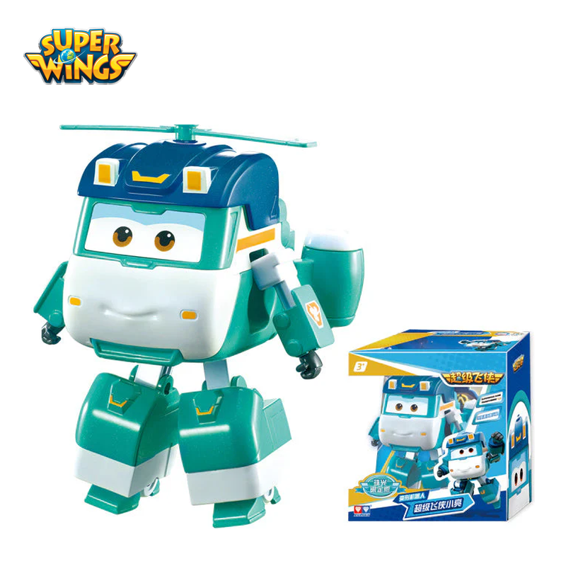 Super Wings Season 7 Big Transforming ELLIE main image with Super Wings logo