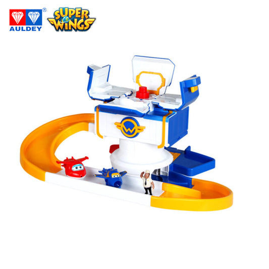 Super Wings Season 1 Runway Connected Tower Playset, Mini Figures Included