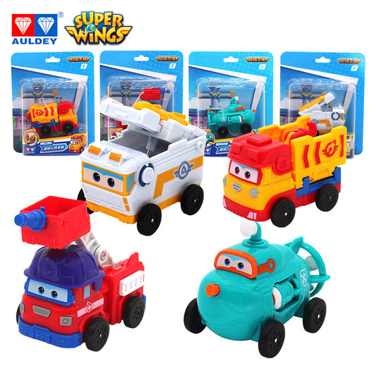 Super Wings Season 3 Mini Team Vehicles Transforming Toy WILLY/SPARKY/REMI/ROVER