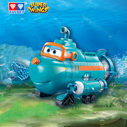 Super Wings Season 3 Submarine Willy with Sound Light Music