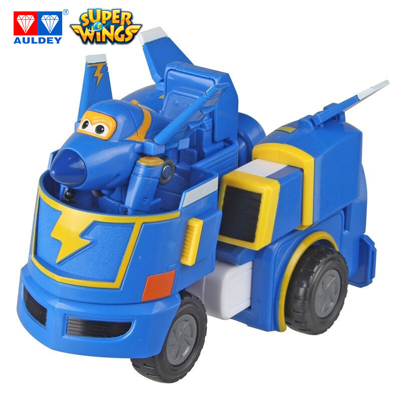 Super Wings Season 2 Jerome's Stunt Bot Transforming Vehicle Toy Set