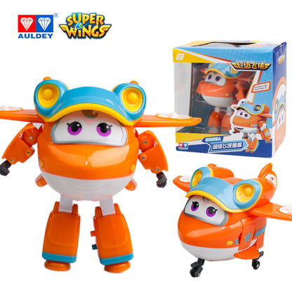Super Wings Season 5 Big Transforming GOLDEN BOY/SUNNY/LEO