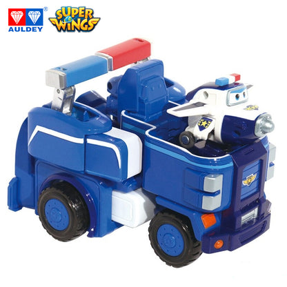 Super Wings Season 2 Paul's Cruiser Transforming Vehicle Toy Set