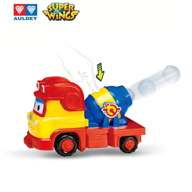 Super Wings Season 3 Build-It-Buddies Playset REMI, Mini DONNIE Included