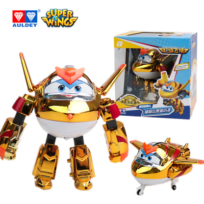 Super Wings Season 5 Big Transforming GOLDEN BOY/SUNNY/LEO