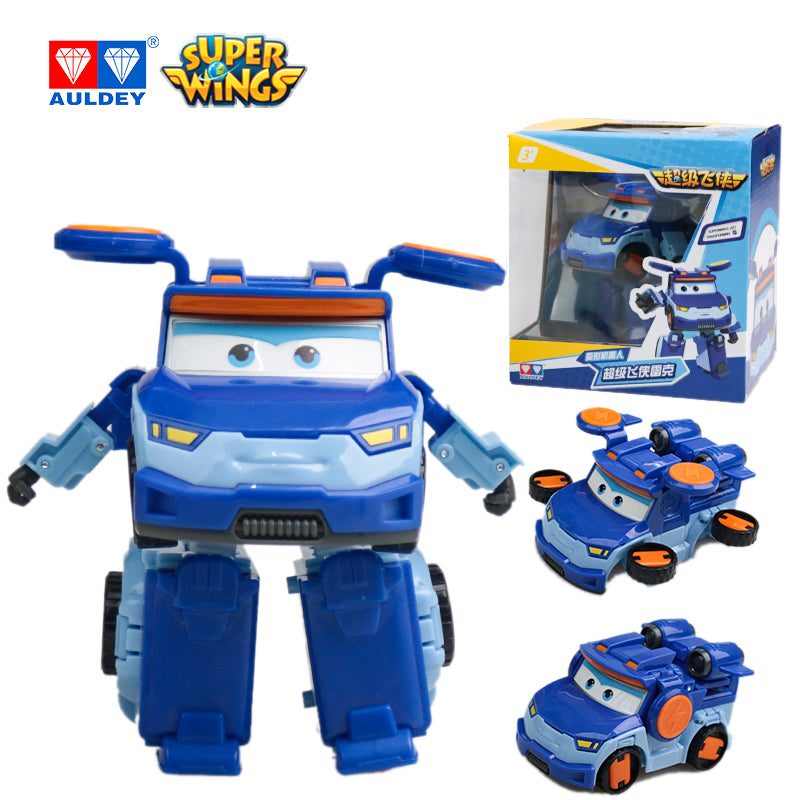 Super Wings 5 Transforming Golden Boy Airplane Toys, Vehicle Action  Figure, Superwings Transforming Plane to Robot, Flying Toy Vehicle Playset