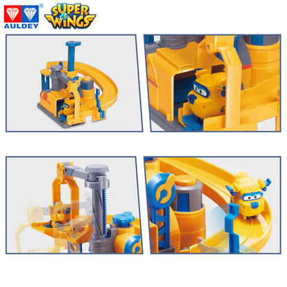 Super Wings Season 1 DONNIE'S Fix It Garage Playset, Mini Figures Included